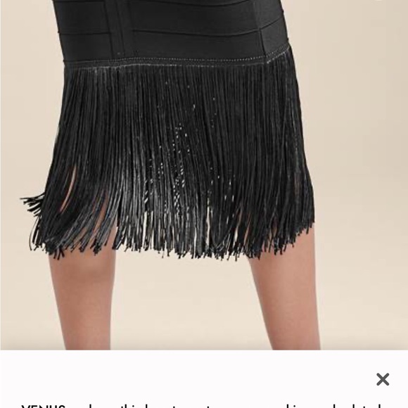 Venus fringe dress NWT LBD - Picture 4 of 4